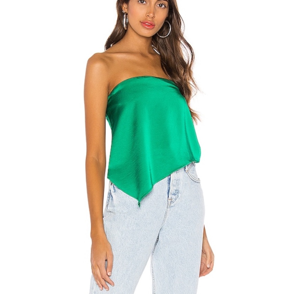 Super down Cora asymmetrical top
